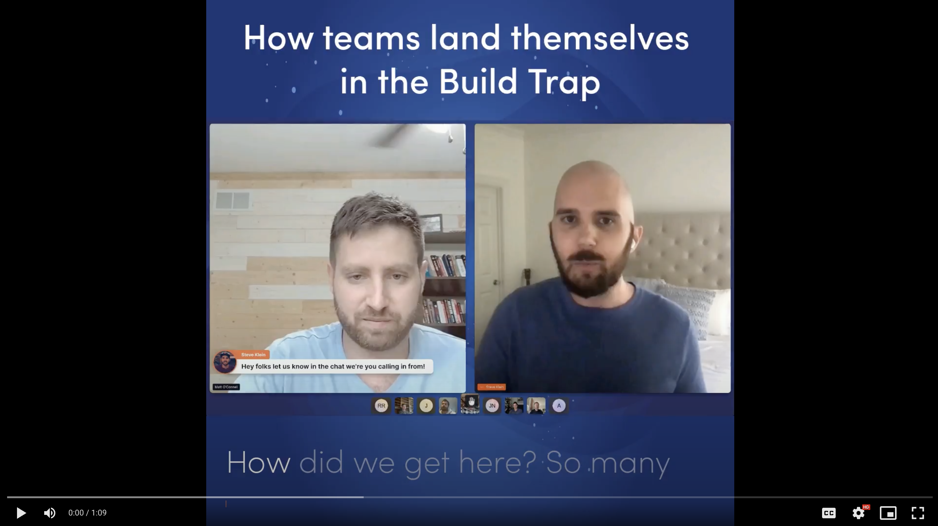 the build trap